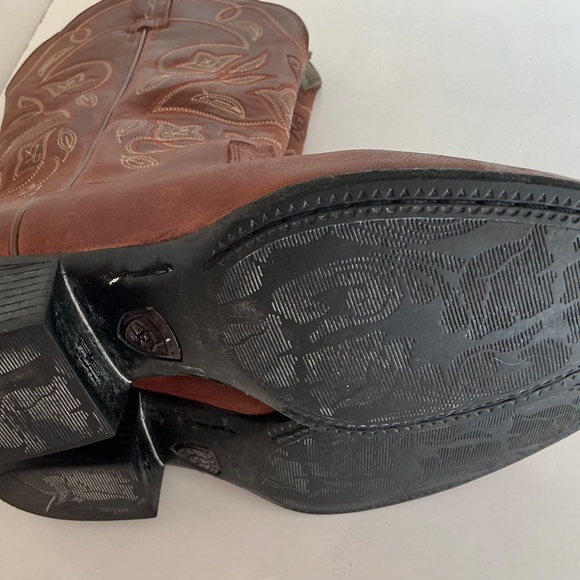 Ariat Heritage R Toe western cowgirl boots size 6.5 - Picture 5 of 6